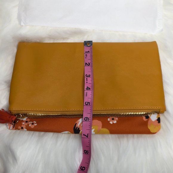 Rachel Pally foldover reversible floral clutch NWT - Picture 9 of 11